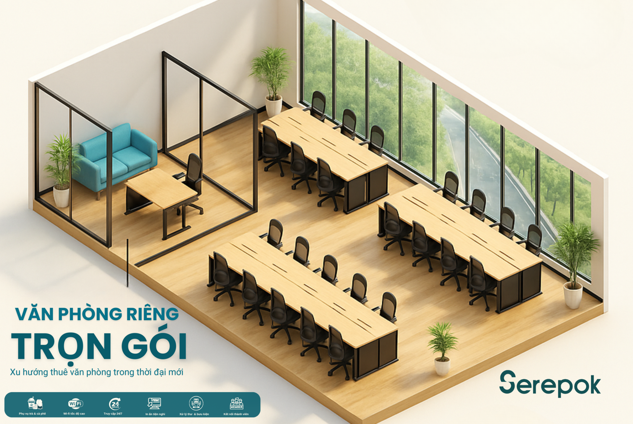 văn phòng trọn gói quận bình thạnh